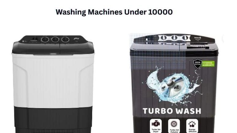 Washing Machines Under 10000: छोटे घरों के लिए हैं बेस्ट, प्राइस में कम और क्वालिटी में हैं नंबर वन Washing Machines Under 10000: छोटे घरों के लिए हैं बेस्ट, प्राइस में कम और क्वालिटी में हैं नंबर वन