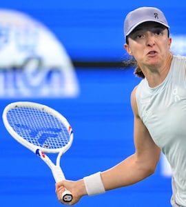 Wimbledon Champion Iga Swiatek Advances In Wuhan Open