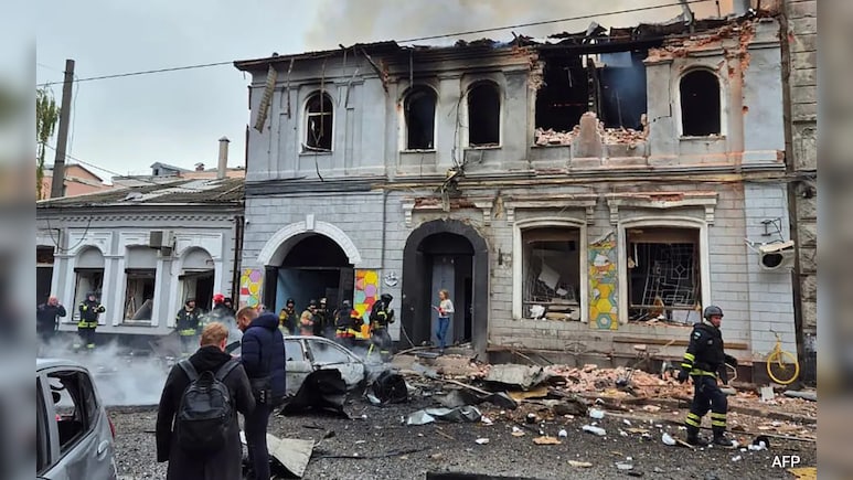 Russian Strikes Kill Five In Ukraine, Destroy Kindergarten