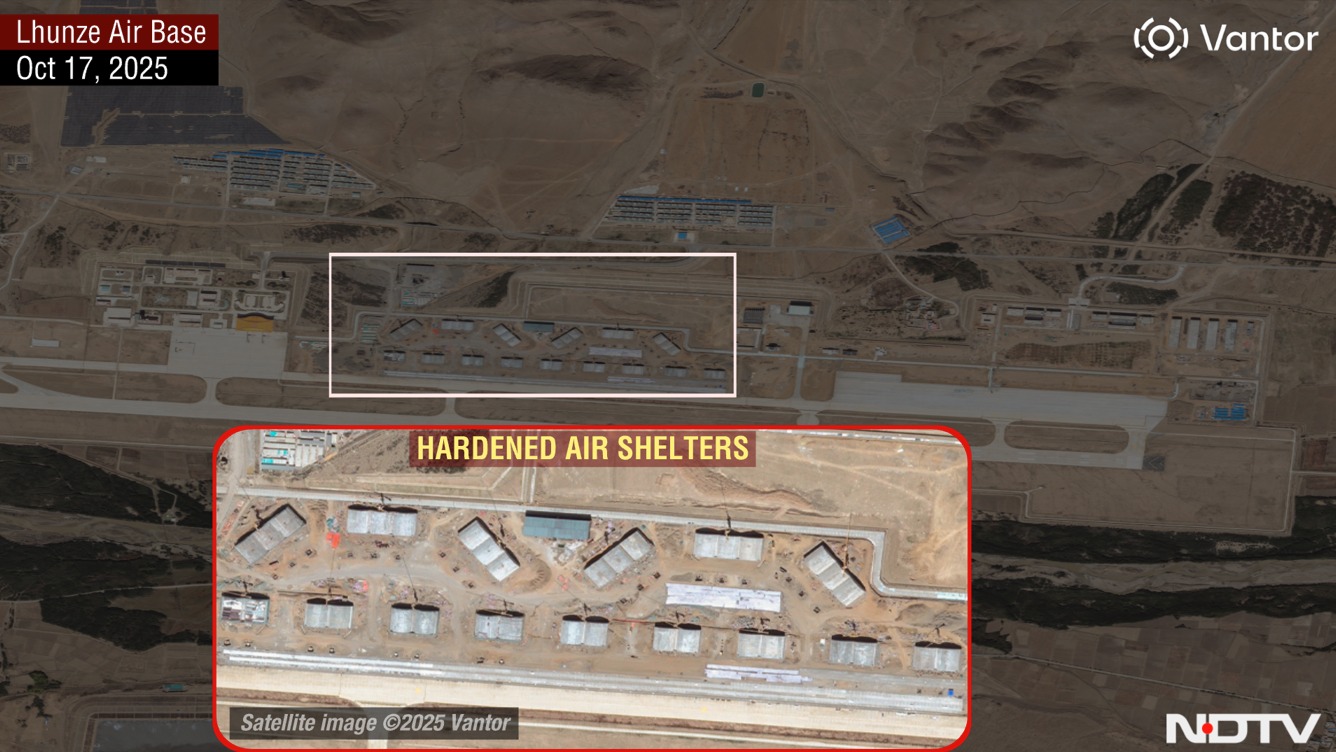 Exclusive: India's Latest China Headache: 36 Hardened Aircraft Shelters Near Arunachal