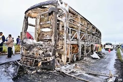 "Driver's Fault": Telangana Minister On Horrific Bus Fire Tragedy "Driver's Fault": Telangana Minister On Horrific Bus Fire Tragedy