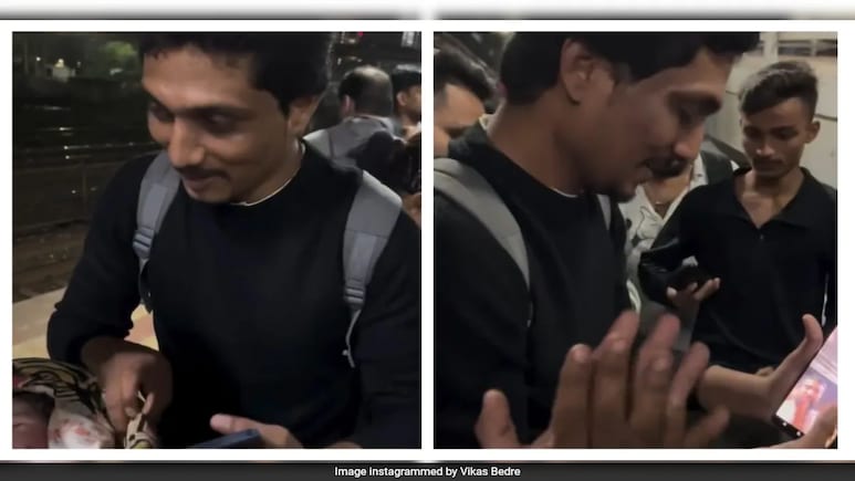 "Real Life Rancho": Mumbai Man Helps Deliver Baby At Train Platform With Doctor On Video Call "Real Life Rancho": Mumbai Man Helps Deliver Baby At Train Platform With Doctor On Video Call