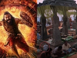 <i>Kantara 1</i> Blooper Video Goes Viral, Internet Spots Plastic Water Jar In Surprise Cameo <i>Kantara 1</i> Blooper Video Goes Viral, Internet Spots Plastic Water Jar In Surprise Cameo