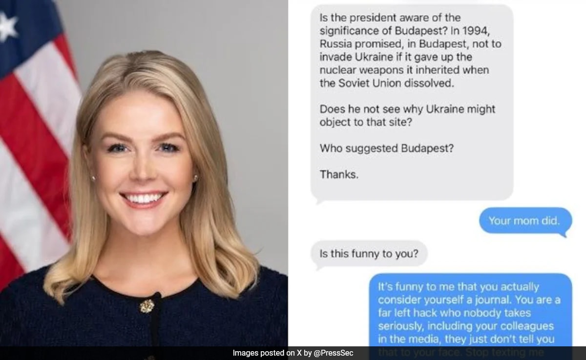 "Your Mom Did": White House Press Secretary Snaps At Reporter's Question