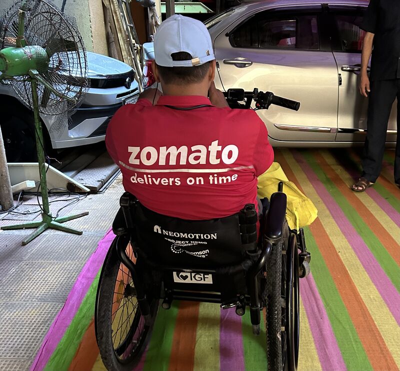 'Delivery Partner Uses Wheelchair': Customer's Zomato Experience Goes Viral