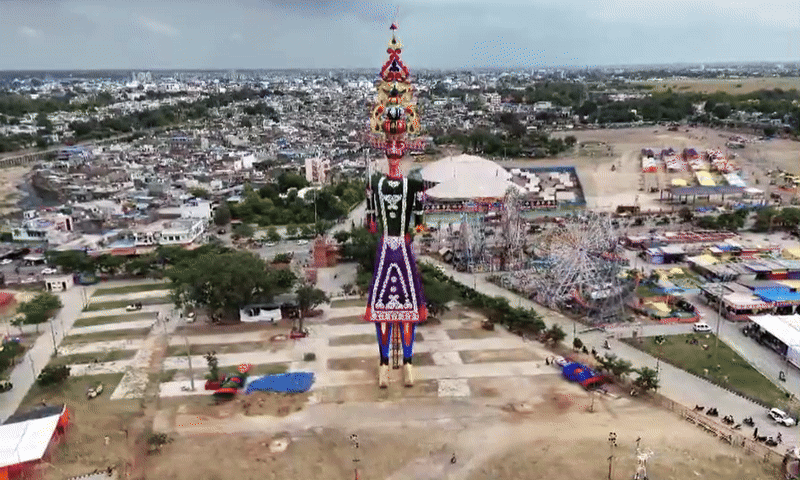 'इंद्रदेव' भी जिससे हार गए, जानिए आज कहां जलेगा देश का सबसे बड़ा 221 फीट का रावण