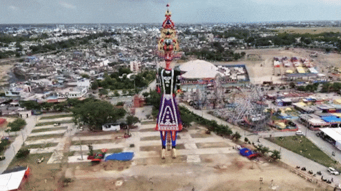 'इंद्रदेव' भी जिससे हार गए, जानिए आज कहां जलेगा देश का सबसे बड़ा 221 फीट का रावण