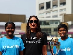 Kareena Raises Awareness For Children's Rights At Women's WC Semi-Final