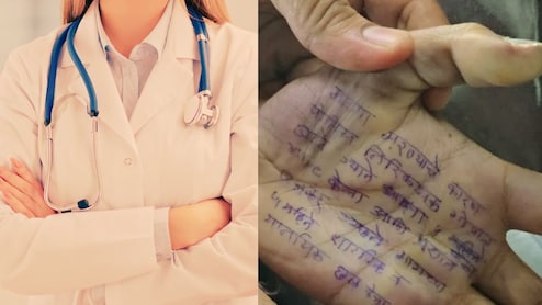 Satara Doctor Death : 'महिला डॉक्टरची आत्महत्या नसून संस्थात्मक हत्या'; बड्या नेत्याच्या दाव्याने खळबळ Satara Doctor Death : 'महिला डॉक्टरची आत्महत्या नसून संस्थात्मक हत्या'; बड्या नेत्याच्या दाव्याने खळबळ