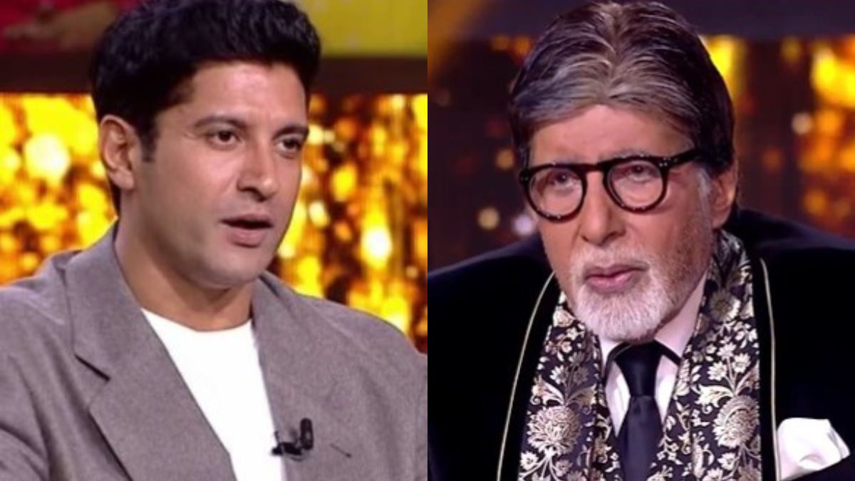 <i>Kaun Banega Crorepati 17</i>: Farhan Akhtar Makes A Request To Amitabh Bachchan For <i>120 Bahadur</i>, Here's His Reaction