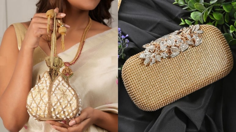 Affordable Clutch For Women: इन खूबसूरत क्लच के साथ फेस्टिव लुक में लगाएं चार चांद, कम प्राइस में करें ऑर्डर Affordable Clutch For Women: इन खूबसूरत क्लच के साथ फेस्टिव लुक में लगाएं चार चांद, कम प्राइस में करें ऑर्डर