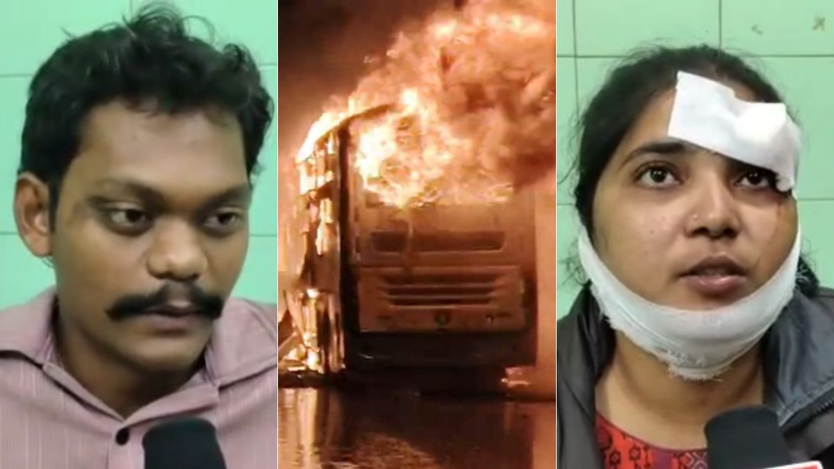 "Woke Up To Flames, It Spread Rapidly": Survivors Narrate Deadly Bus Fire