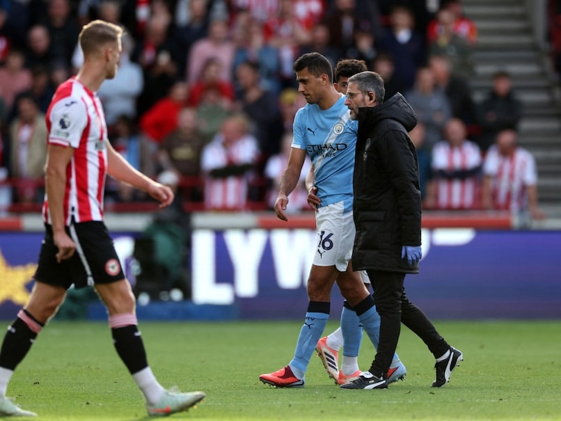 Manchester City's Rodri Hernandez Out Of Spain Squad After Injury