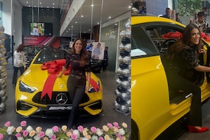 Actress Nia Sharma Brings Home Mercedes-AMG CLE Coupe Worth Rs 1.35 Crore