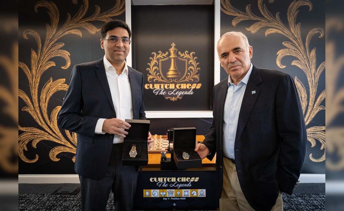 Viswanathan Anand vs Garry Kasparov: Russia Great Grabs Early Lead In Clutch Chess Legends Match