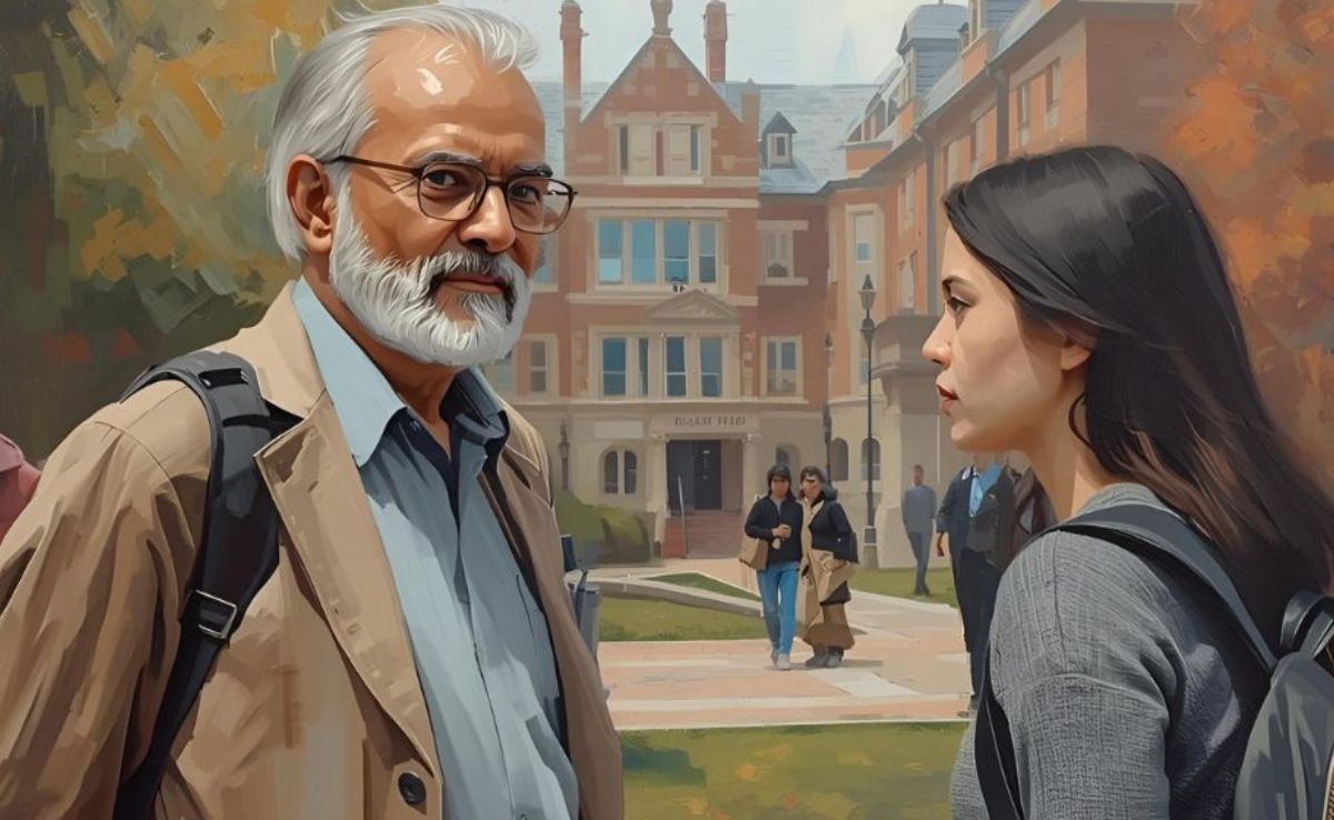 जियोलॉजी प्रोफेसर ने सरेआम छात्रा को कॉलेज में किया KISS, हंगामे के बाद कैंपस में पिटा रंगीन मिजाज प्राध्यापक