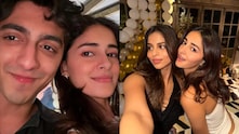 Inside Ananya Panday&#039;s Birthday Bash With Ahaan, BFFs Suhana And Shanaya
