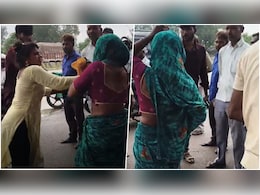 कानपुर में पत्नी ने पति को प्रेमिका के साथ देखा, बीच सड़क पर हाई-वोल्टेज ड्रामा, चप्पलों की हुई बरसात