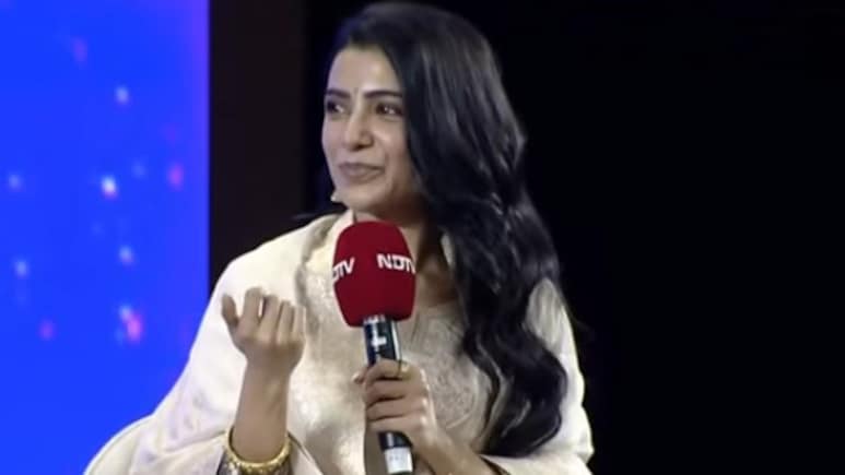 Samantha At NDTV World Summit: 'Did <i>Oo Antava</i> To See If I Could Be Sexy Too' Samantha At NDTV World Summit: 'Did <i>Oo Antava</i> To See If I Could Be Sexy Too'