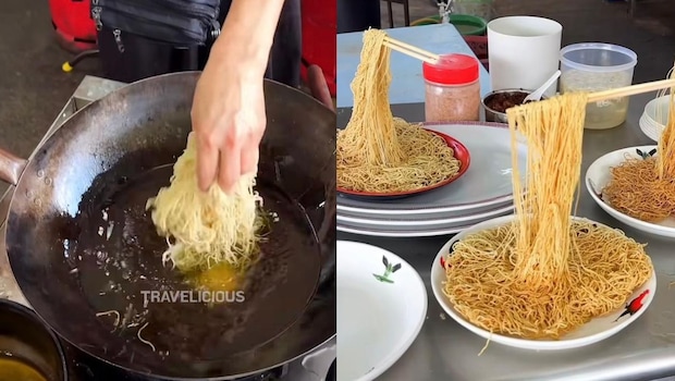 Watch: Video Showing Making Of 'Flying Noodles' In Malaysia Goes Viral, Internet Reacts