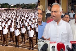 Saffron Flags Removed Ahead Of RSS March In Chittapur, Karnataka Saffron Flags Removed Ahead Of RSS March In Chittapur, Karnataka
