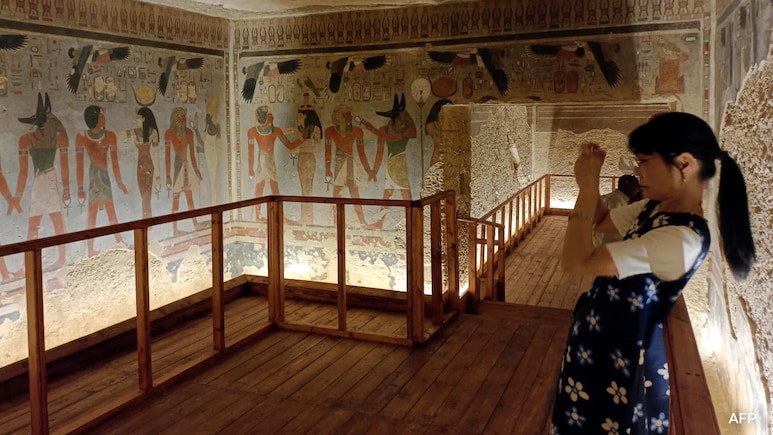 Egypt Reopens Tomb Of Amenhotep III For Public After 20 Years Of Renovation Egypt Reopens Tomb Of Amenhotep III For Public After 20 Years Of Renovation
