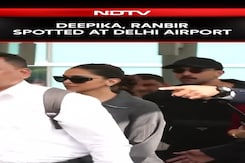 Deepika Padukone And Ranbir Kapoor Spotted At Delhi Airport Deepika Padukone And Ranbir Kapoor Spotted At Delhi Airport