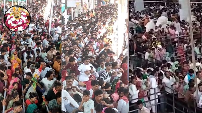 Baba Ramdevra Mela: रामदेवरा में लंबी भक्तों की 1 किलोमीटर लंबी लाइन, नजारा देख चकरा जाएगा सिर Baba Ramdevra Mela: रामदेवरा में लंबी भक्तों की 1 किलोमीटर लंबी लाइन, नजारा देख चकरा जाएगा सिर