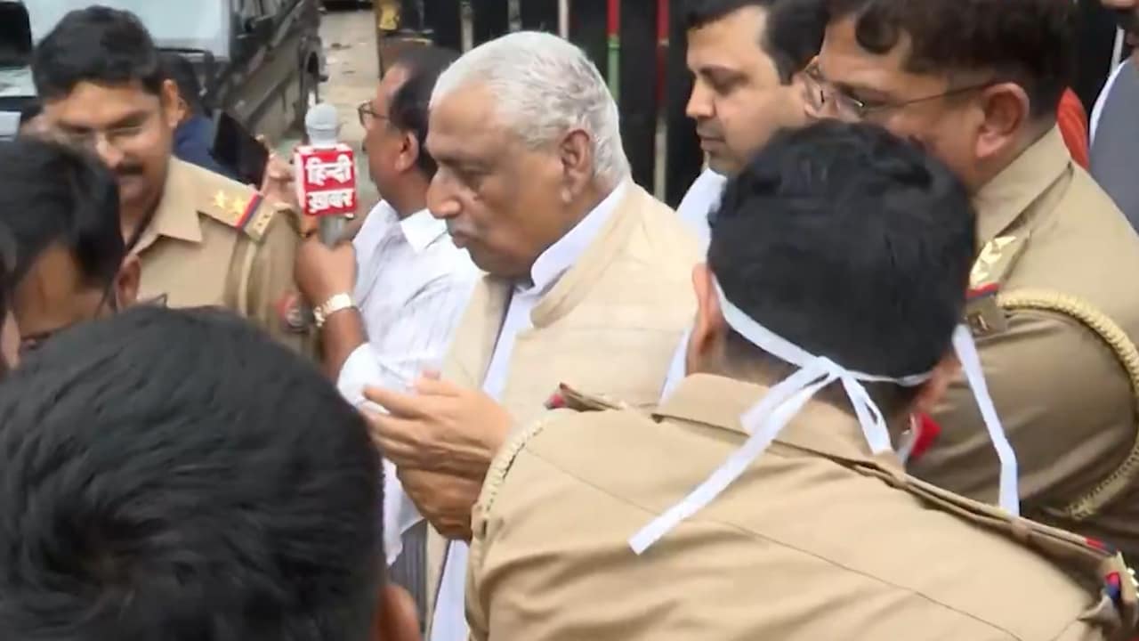 UP Leader Of Opposition Mata Prasad Pandey Stopped By Police Amid Plans To Visit Bareilly