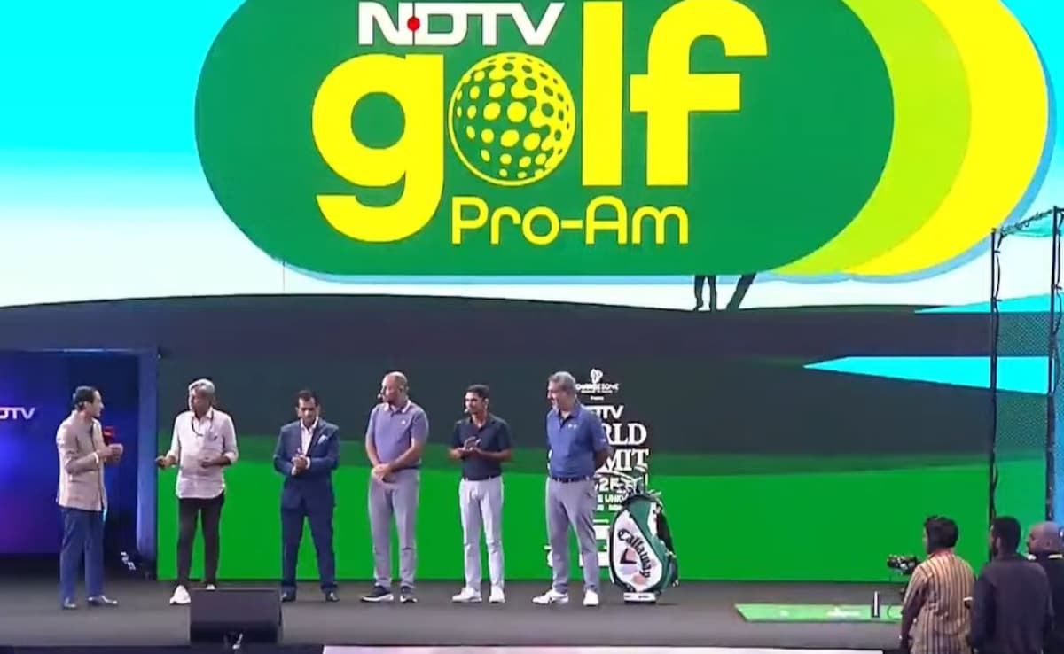 NDTV Launches Golf Pro-Am; Kapil Dev Says "We Want To Thank You"