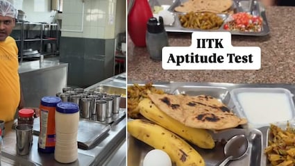 Viral Video: At IIT Kanpur Canteen, Breakfast Feels Like An Aptitude Test
