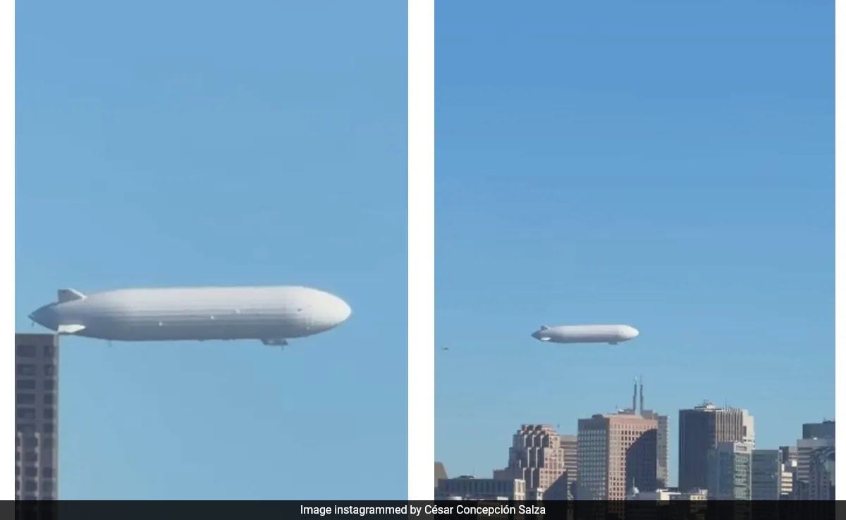 Massive White Airship Spotted Flying Over San Francisco, Here's What It Was