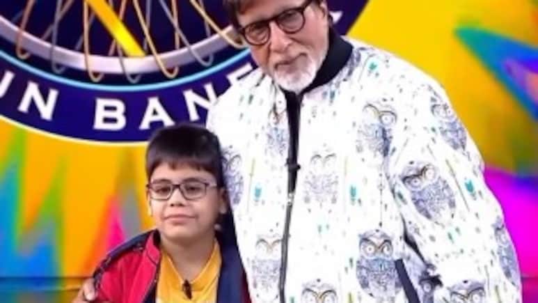 After Viral Video Of The "Rude Kid" On <i>KBC 17</i>, New Clip Reveals His Other Side With Amitabh Bachchan