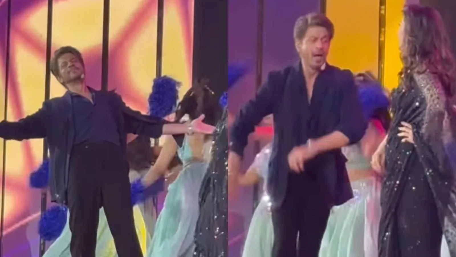 Shah Rukh Khan And Kajol Recreate <i>Ladki Badi Anjaani Hai</i> Hook Step After 27 Years. The Internet Can't Keep Calm