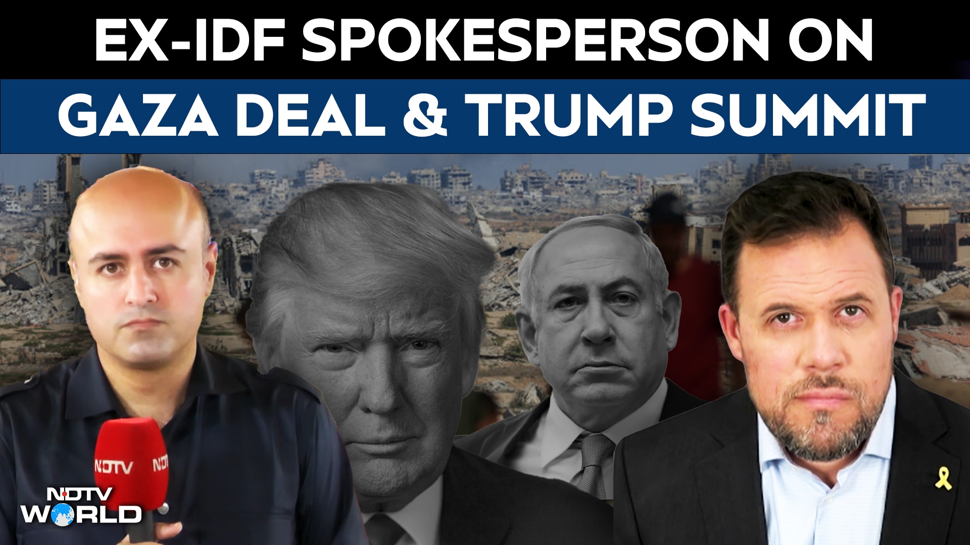 Video : 'Game Changer': Ex-IDF Spokesperson Jonathan Conricus on Gaza Deal, Trump Summit & India-Israel's Terror Fight | NDTV
