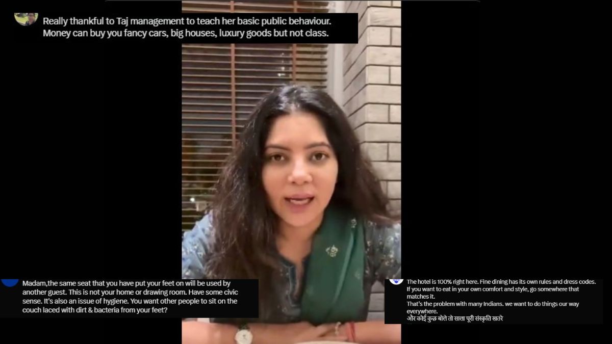 YourStory Founder Schooled By Internet After Viral 'Sit Properly' Rant At Taj Delhi Restaurant