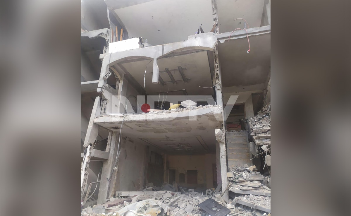 The ruins of Esraas home in Jabalia Camp in northern Gaza. The ruins of Esraas home in Jabalia Camp in northern Gaza.