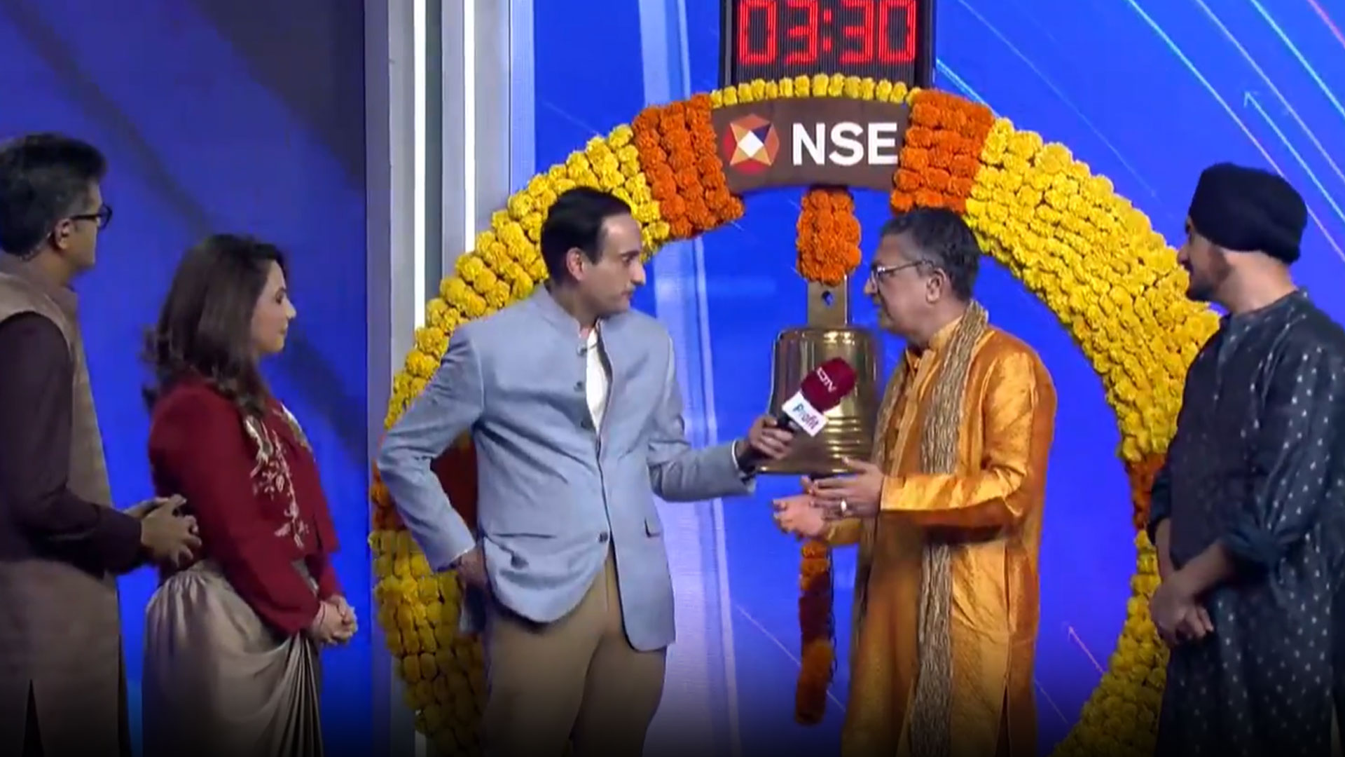 NDTV Profit Ignite: NSE Chief Ashish Kumar Chauhan Rings The Bell With Rahul Kanwal
