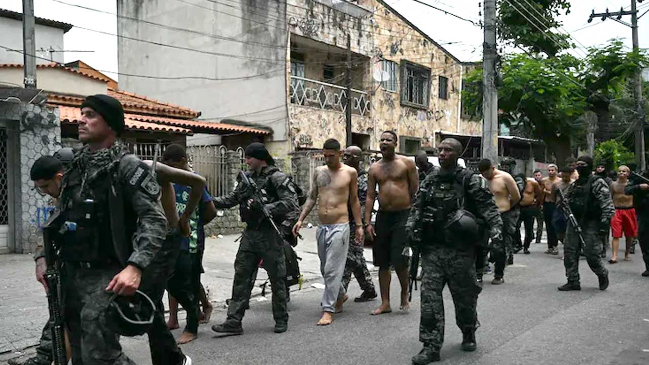 64 Dead, 81 Arrested In Massive Raid On Brazil's Drug Mafia