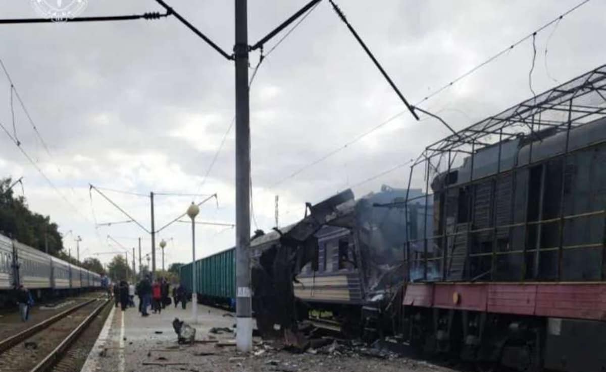 Russia Makes Precise Drones, Uses To Attack Ukraines Vital Rail Network