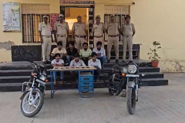 पकड़े गए आरोपी पकड़े गए आरोपी