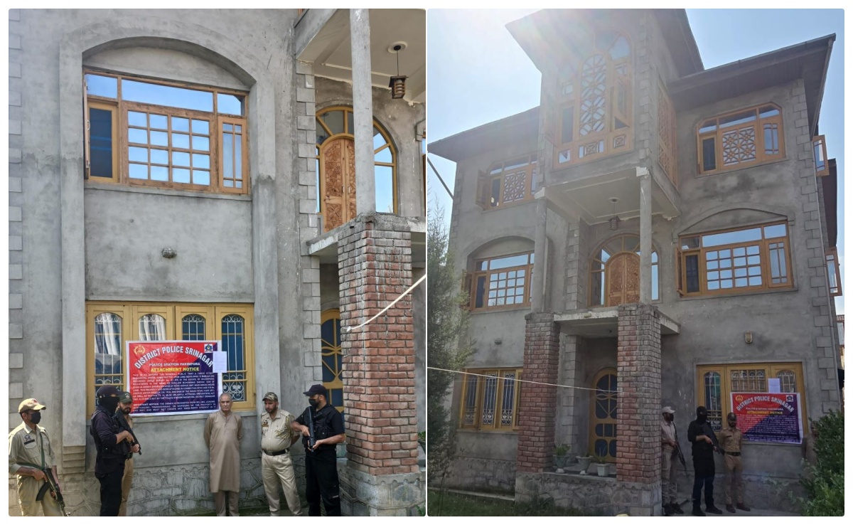 पहलगाम में जिस TRF ने कराया था आतंकी हमला, श्रीनगर में उसके आका की दो करोड़ की प्रॉपर्टी हुई सील