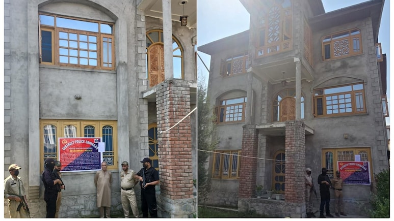 पहलगाम में जिस TRF ने कराया था आतंकी हमला, श्रीनगर में उसके आका की दो करोड़ की प्रॉपर्टी हुई कुर्क पहलगाम में जिस TRF ने कराया था आतंकी हमला, श्रीनगर में उसके आका की दो करोड़ की प्रॉपर्टी हुई कुर्क