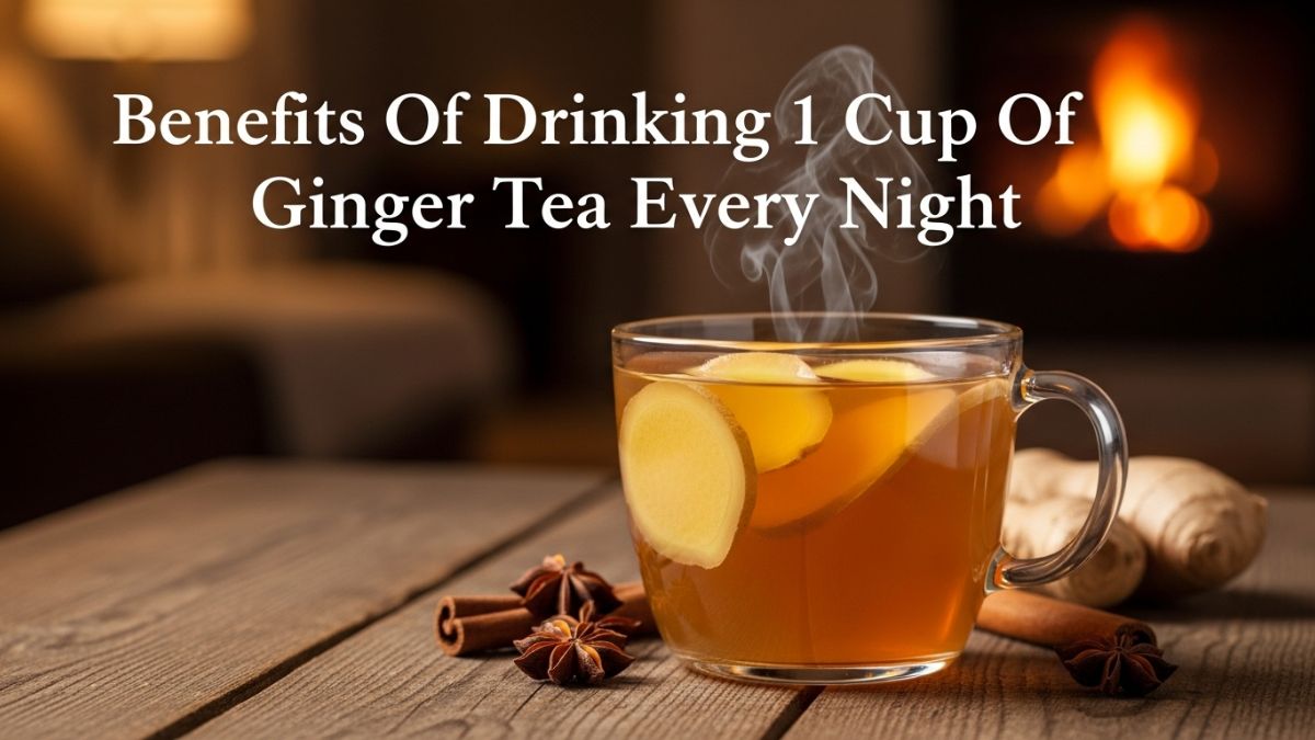 How Drinking A Cup Of Ginger Tea Every Night Can Transform Your Sleep