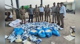 दीपावली से पहले 'जहर के कारखाने' का भंडाफोड़; &nbsp;160kg नकली मावा और 20kg मिल्क पाउडर जब्त