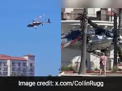 Video: Helicopter Spins In Air, Crashes Into Trees At California Beach, 5 Injured