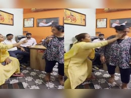 MNS Worker Slaps Woman, Forces Her To Apologise For Abusing Her Husband MNS Worker Slaps Woman, Forces Her To Apologise For Abusing Her Husband
