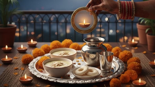 Karwa Chauth 2025: Moon Timings, Significance, And What To Eat After Breaking The Fast