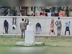 Headstand, Sit-Ups For Vendors Selling Puja Items Outside Ayodhya Ram Temple