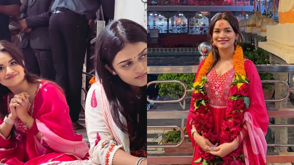 Avneet Kaur Spotted With Cricketer Suryakumar Yadav, His Wife At Ujjain's Mahakal Temple. Internet Is Clueless